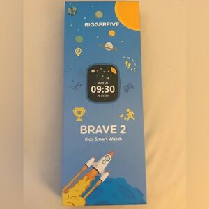 BIGGERFIVE Brave 2 Kids Smart Watch Pink NEW IN SEALED BOX